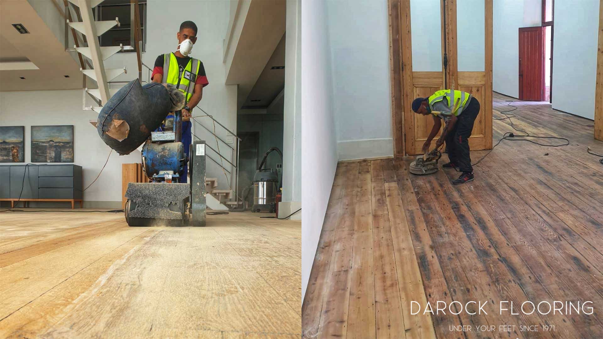 What's the difference? Sanding vs Buffering Darock Flooring